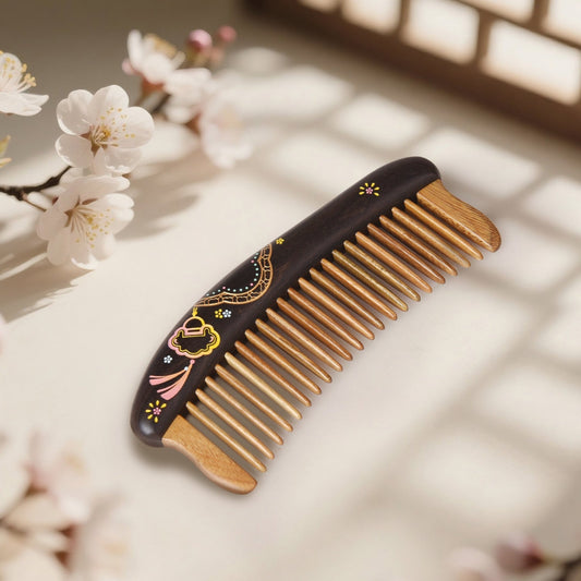 Wooden Handcrafted Hair Artisan Comb – Dream Ode