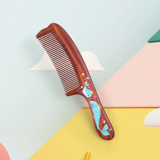 Natural Wooden Hair Comb – Companion