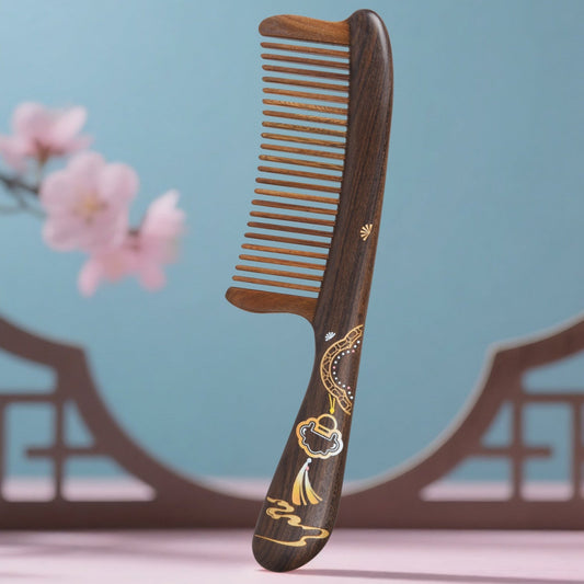 Wooden Handcrafted Hair Artisan Comb